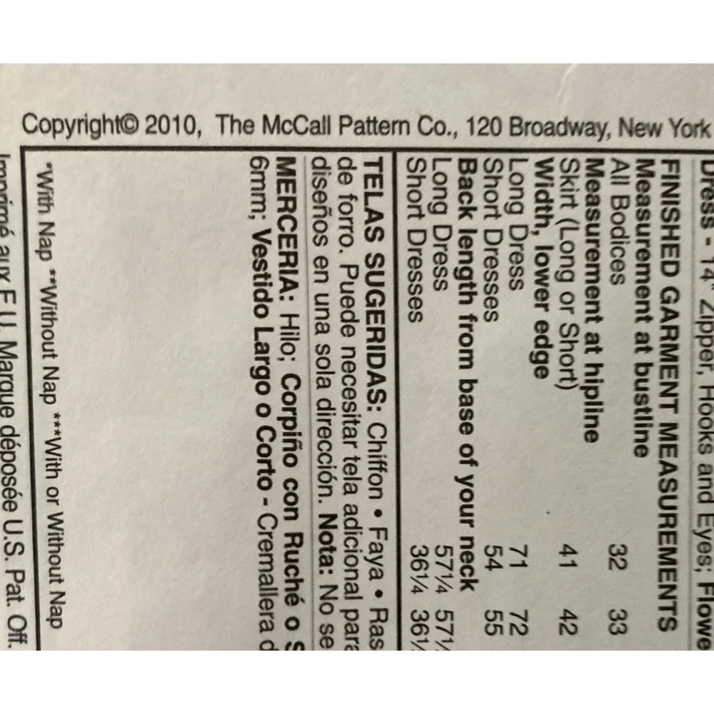 McCalls 6029 Create It Formal Dress Sleeveless Strapless Misses 14-20 Pattern